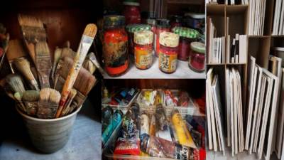 Collage Keramikwerkstatt