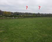 Rennbahn Krefeld. Leer