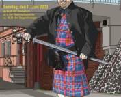 Plakat zu den 1. Uerdinger Highland Games