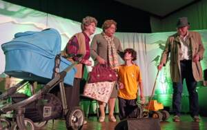 Mehrere Generationen in einem Haus