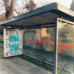 Aussenwerbung 650 Jahre Krefeld Haltestelle Kr-Eichhornstraße