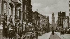Rheinstraße Krefeld vor 1900