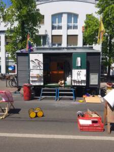 Bauwagen als fahrende Werkstatt