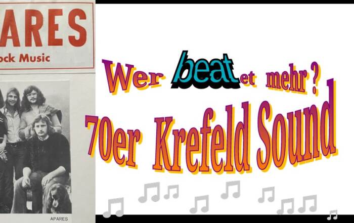 Wer beatet mehr ? 70er Krefeld Sound APARES Band